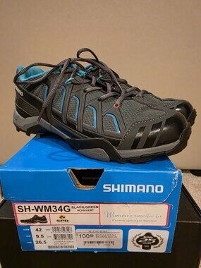 Shimano Bicycle Shoes with SPD Cleats Sz 9.5 Womens